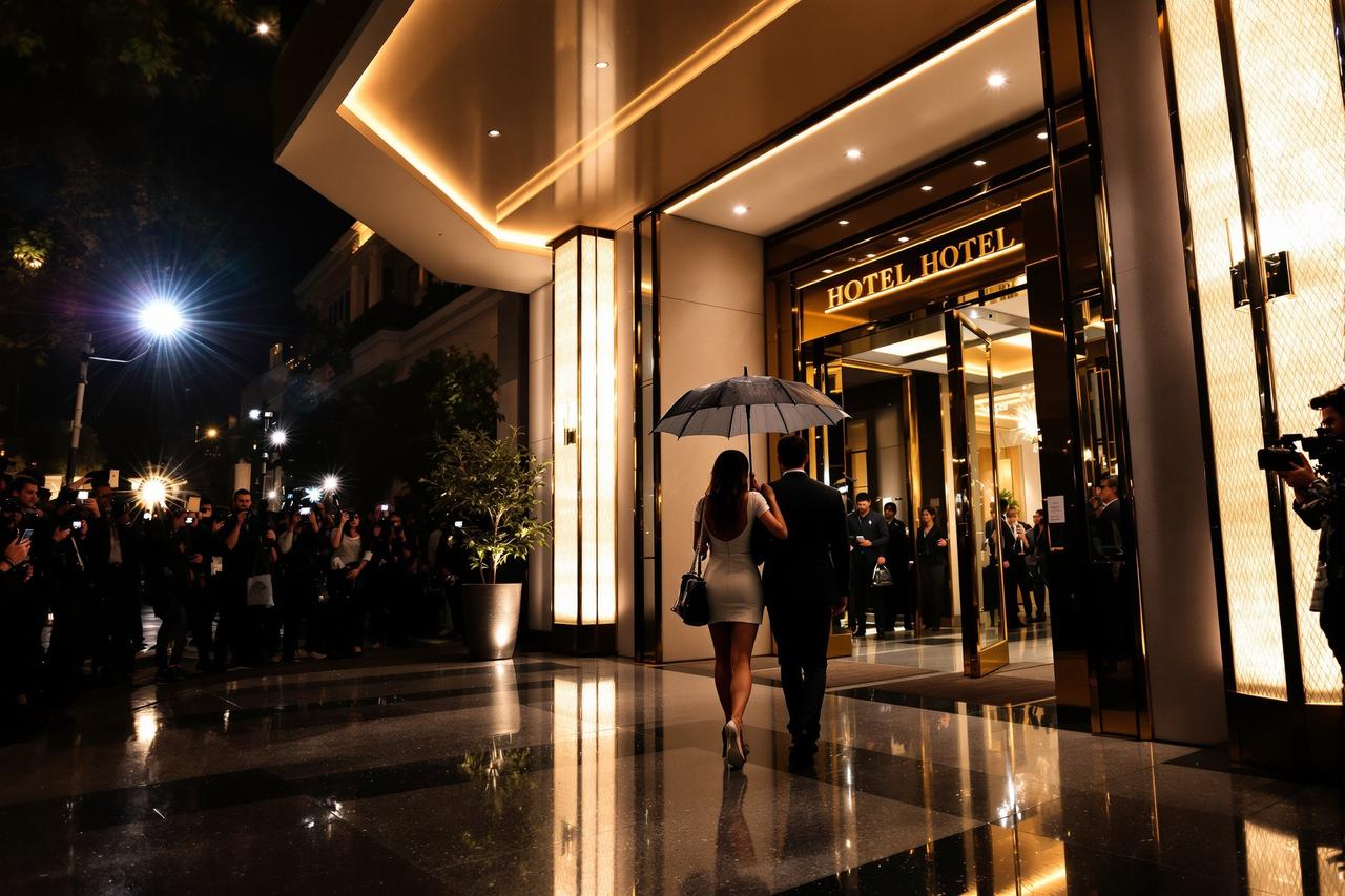 某顶流明星深夜密会神秘女子,疑似新恋情曝光引全网围观